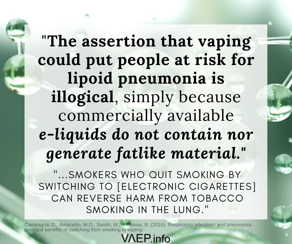 2020BB Lipoid pneumonia is illogical